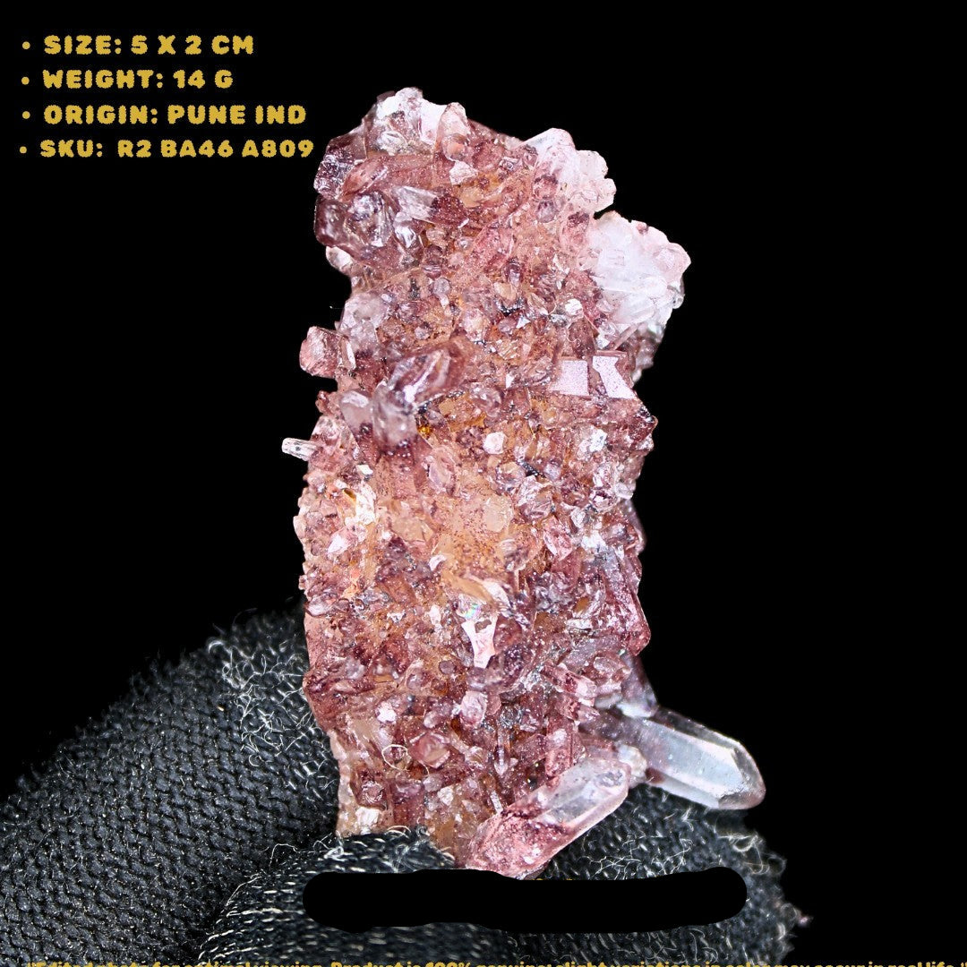 Phantom Clear Quartz 14g 5x2 cm β Mini Collector Cluster Crystal π«οΈ