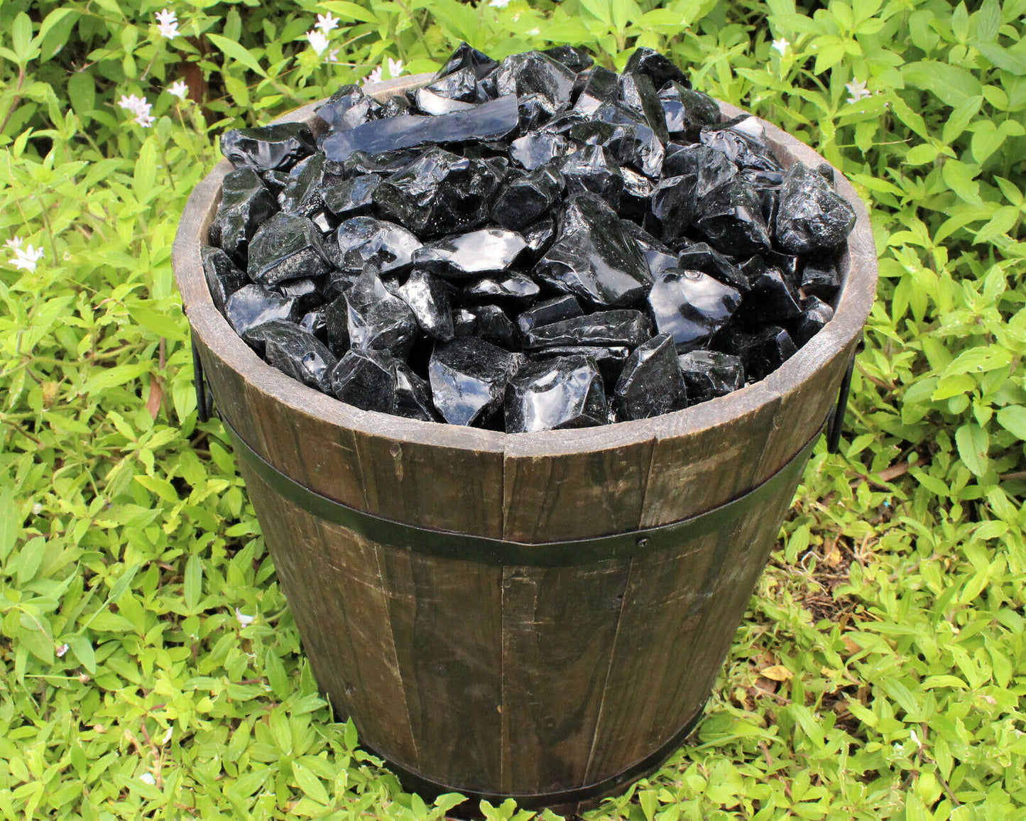 Raw Natural Black Obsidian Crystals: Choose How Many Pieces - Rough Obsidian