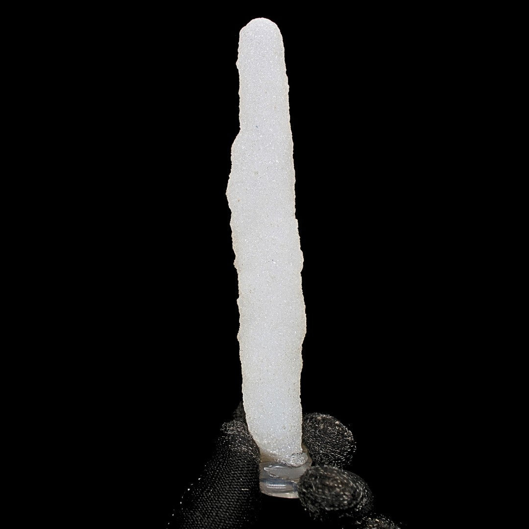 Slim Natural Rainbow Quartz 76g Crystal Wand Display Collectible from India