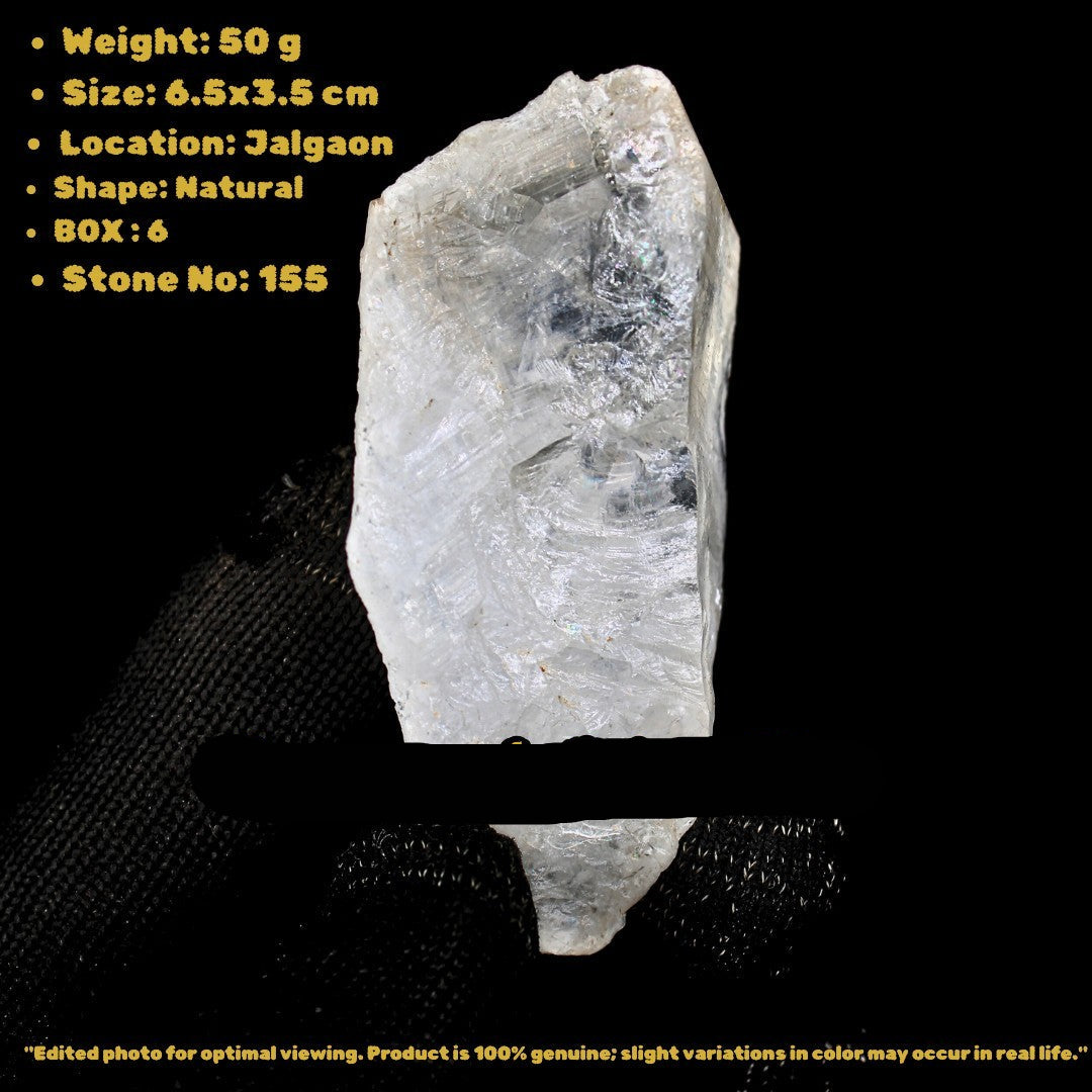 "Natural Clear Quartz Crystal Cluster 46g 5x4.5 cm | Healing Stone Specimen"