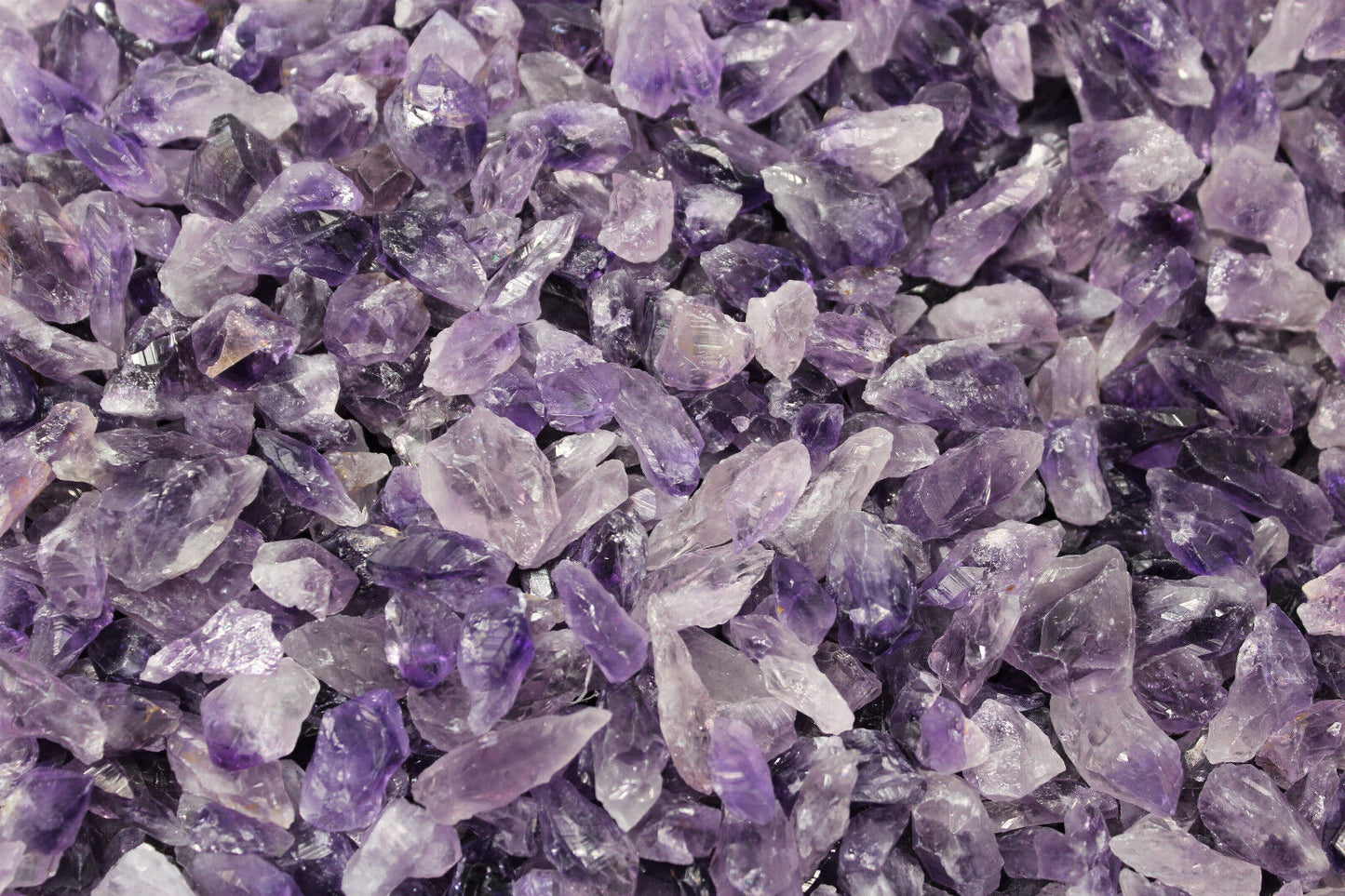 1/4 lb Bulk Lot Purple Amethyst Quartz Points & Raw Crystal Pieces – 4 oz