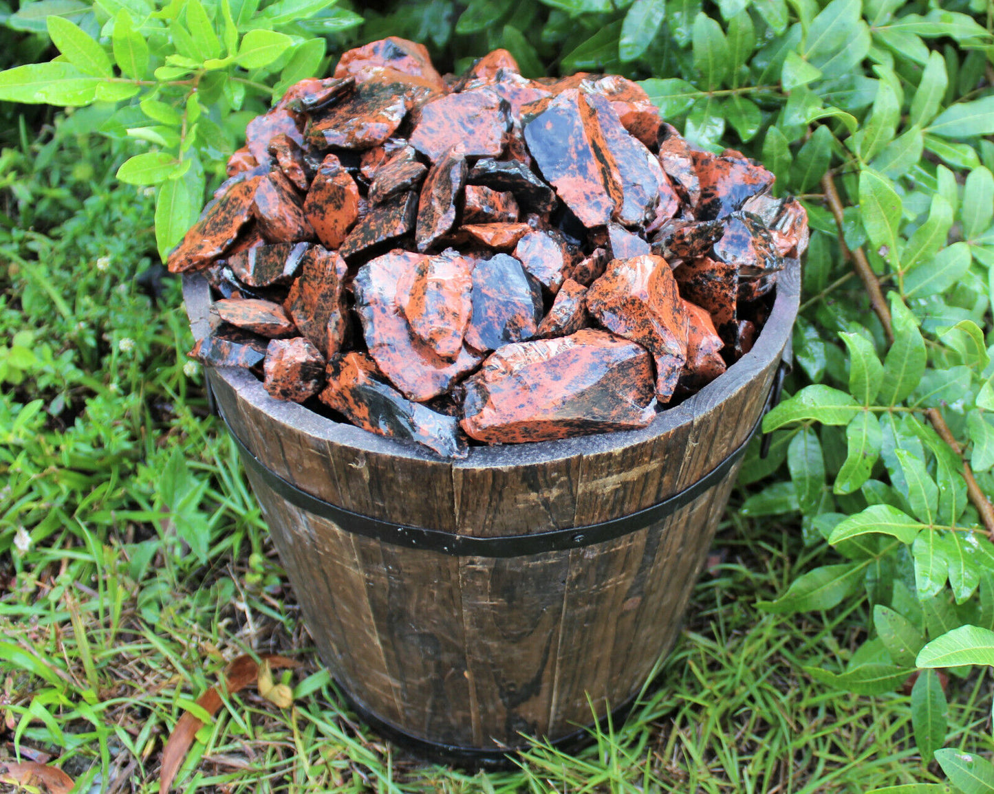 Raw Natural Mahogany Obsidian Crystals - Choose How Many - Raw Obsidian Stones