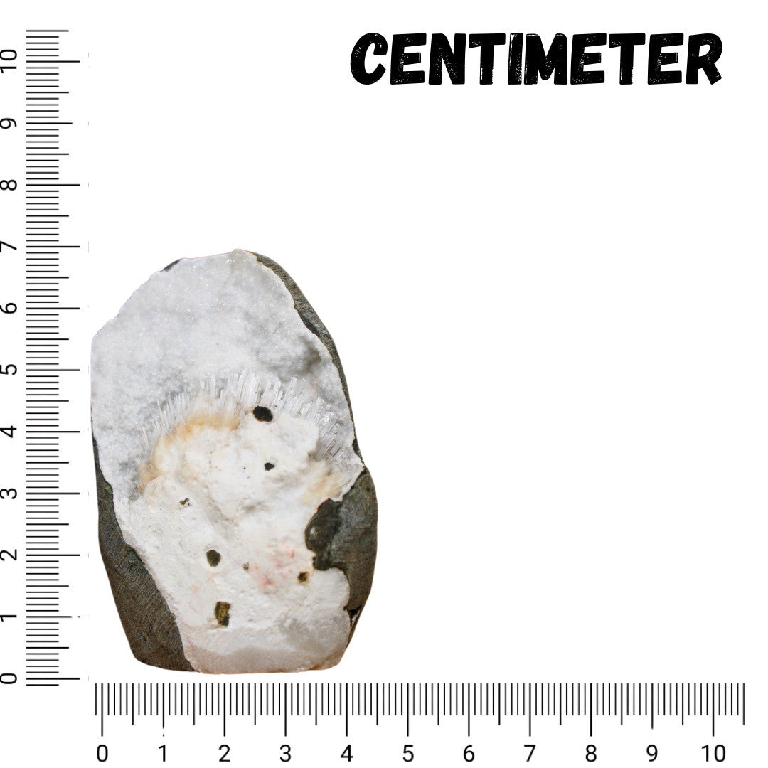 Natural Scolecite Crystal 155g Matrix Cluster Healing Mineral India