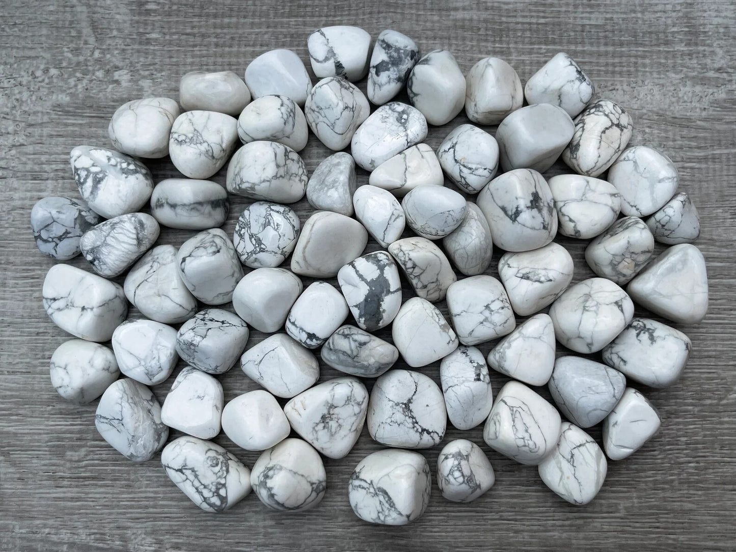 1/2 Lb Lot Tumbled Stones, 0.75-1.25" Crystal Healing Stones, Choose Stone Type