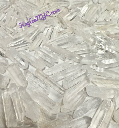 Wholesale Lot 1 Lb Natural Lemurian Quartz Wand Raw Crystal Nice Quality