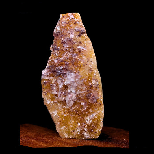 135g Phantom Quartz Crystal Cluster Rare Natural Mineral from India