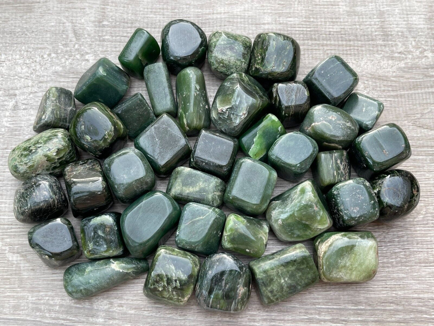 1/2 Lb Lot Tumbled Stones, 0.75-1.25" Crystal Healing Stones, Choose Stone Type