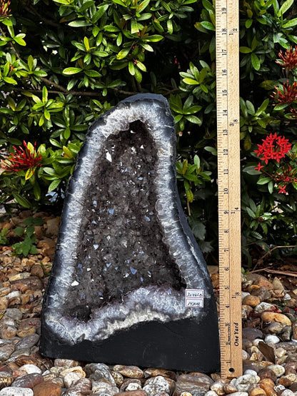 X-Large Light Purple/Gray Amethyst Cathedral, Raw Amethyst Geode, Pick a Weight