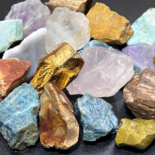 Rough Crystal Stone Mix (Madagascar)(1 Kilo)( 2.2 LBs) Bulk Wholesale Lot Raw