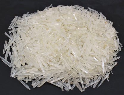 Tiny Natural Matchstick / Jewelry Quartz Crystal Points 1/2 lb (8 oz) Box Lot