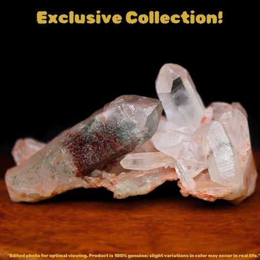 Natural Phantom Quartz 88g Raw Crystal | Chakra Reiki Healing Meditation Stone