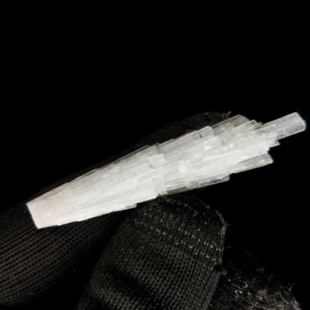 30g Natural Scolecite Crystal Cluster Raw White Zeolite Mineral from India