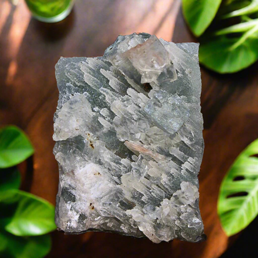 🔹 Blue Chalcedony Healing Crystal 26g | Calming & Throat Chakra Stone