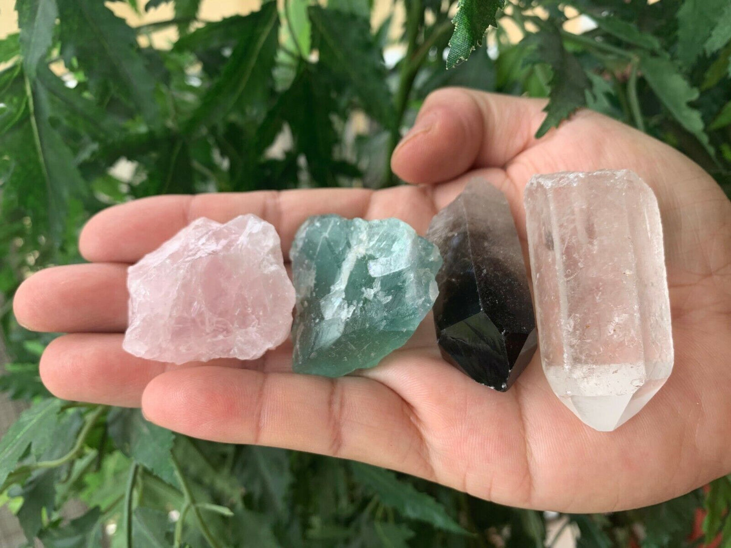 Premium Crystals & Healing Stones Set for New Beginnings, Meditation, Protection