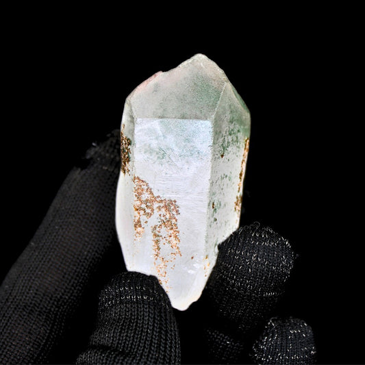 Green Himalayan Clear Quartz 75g  Natural Collector’s Crystal & Healing Stone  7x4 cm