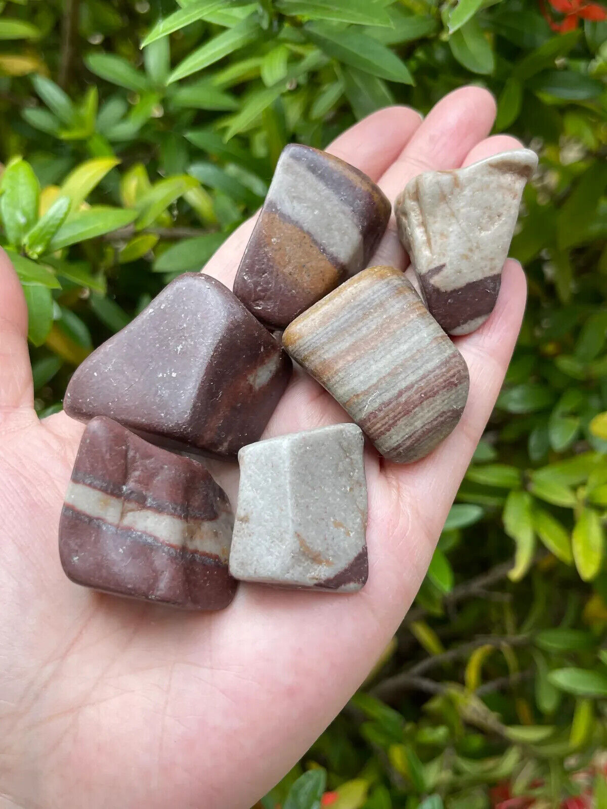 1/2 Lb Lot Tumbled Stones, 0.75-1.25" Crystal Healing Stones, Choose Stone Type