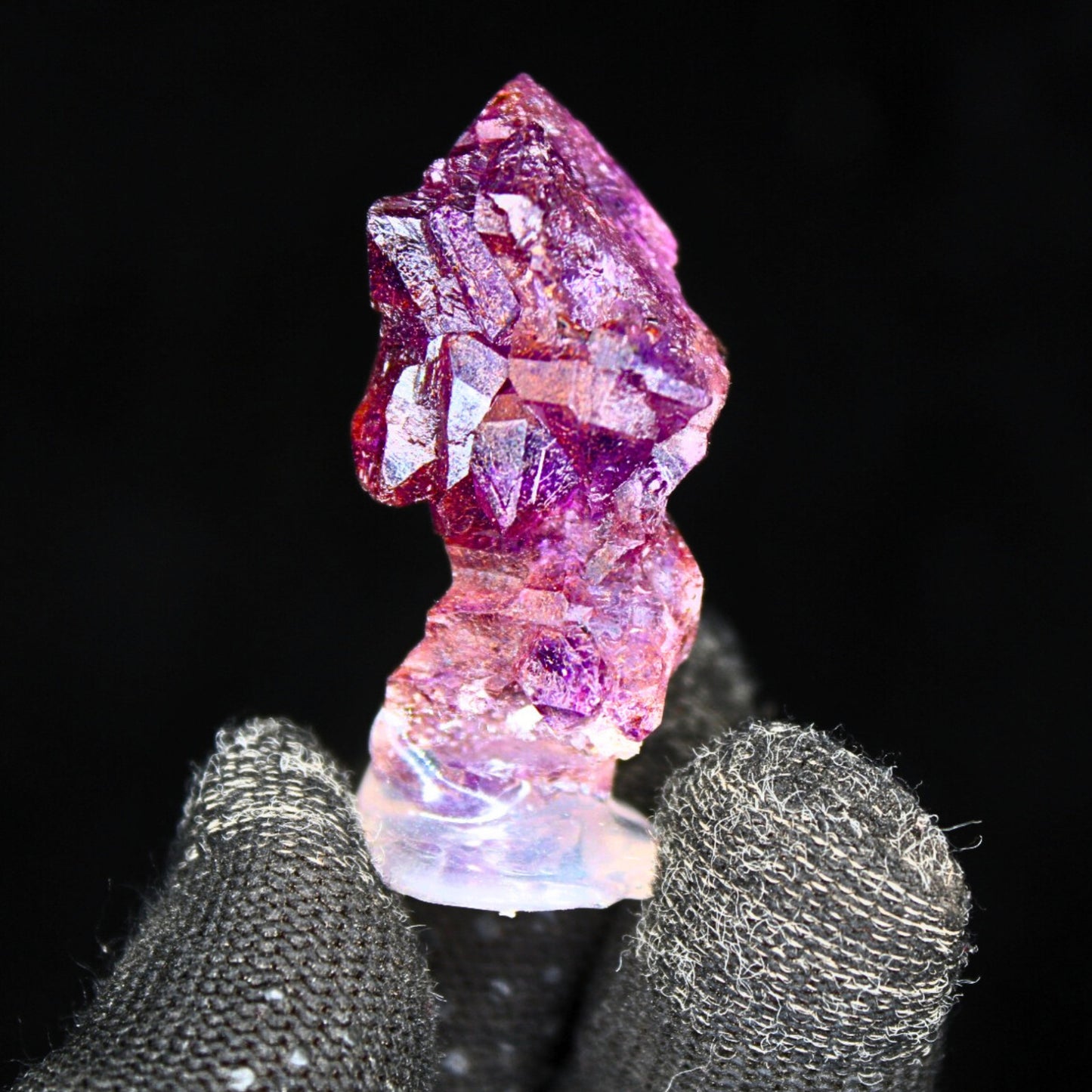 Rare Dark Purple Amethyst Crystal 16g – High-Grade Mini Collector Specimen