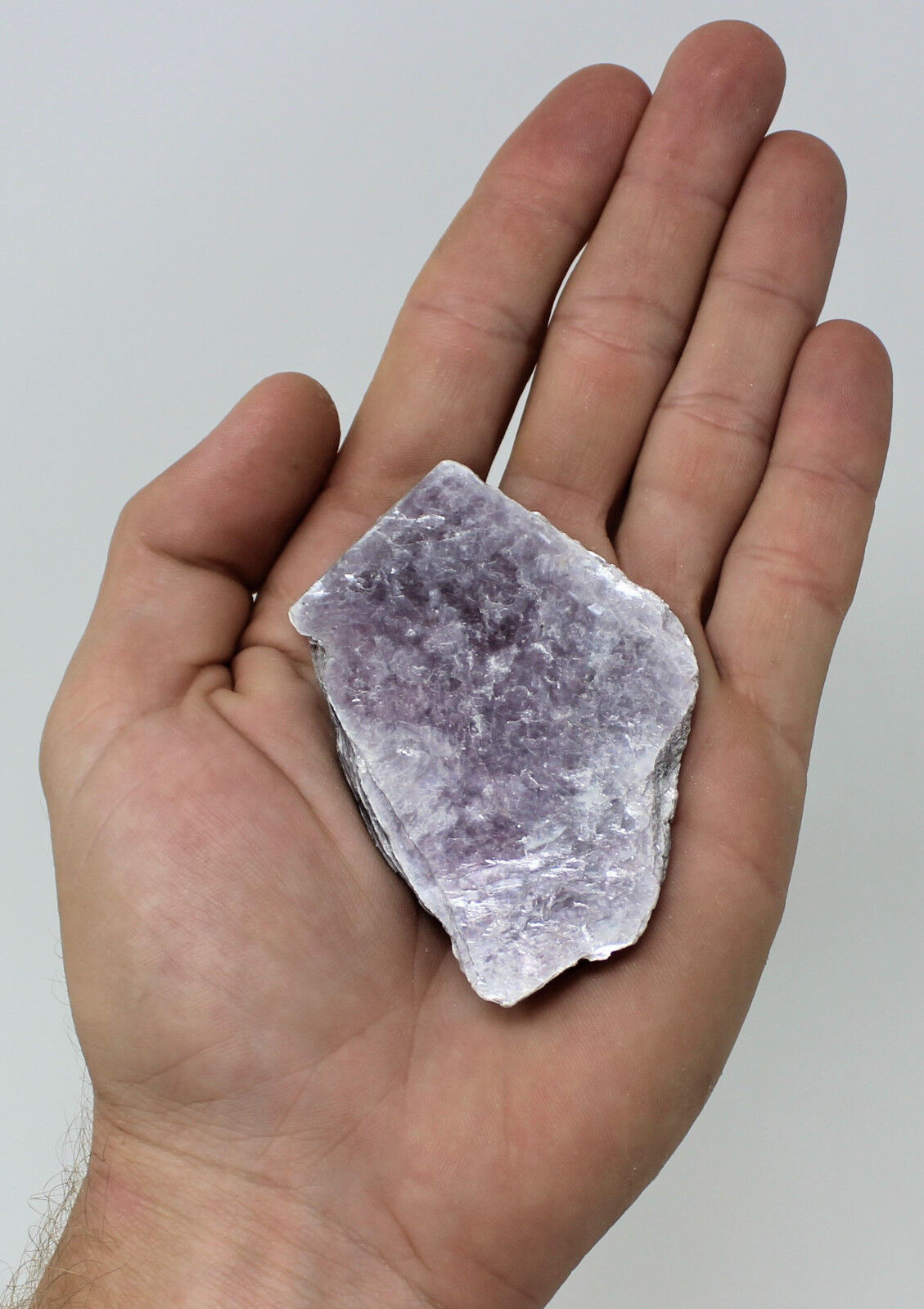1/4 lb Lot Lepidolite Leaves, Slabs,  (4-7 pieces) Layered Mica Crystal Mirrors