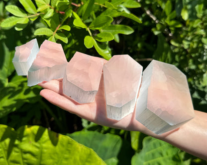 Ulexite TV Rock Chunks, Television Stones - Choose Size (Optical Crystals)