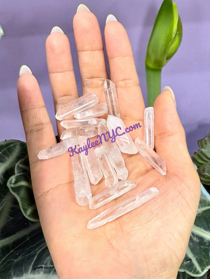Wholesale Lot 1 Lb Natural Lemurian Quartz Wand Raw Crystal Nice Quality