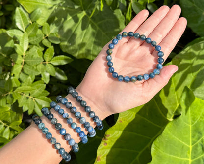 8 mm Bead Gemstone Bracelets: BUY 3 GET 1 FREE! (Stretch Crystal Bead Bracelets)