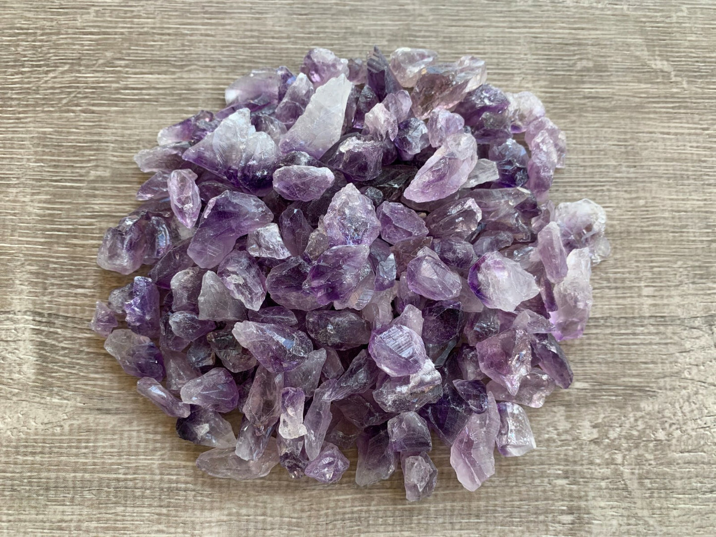 0.5" - 1.25" Brazilian Rough Amethyst Point/Stone, Raw Amethst Healing Crystals