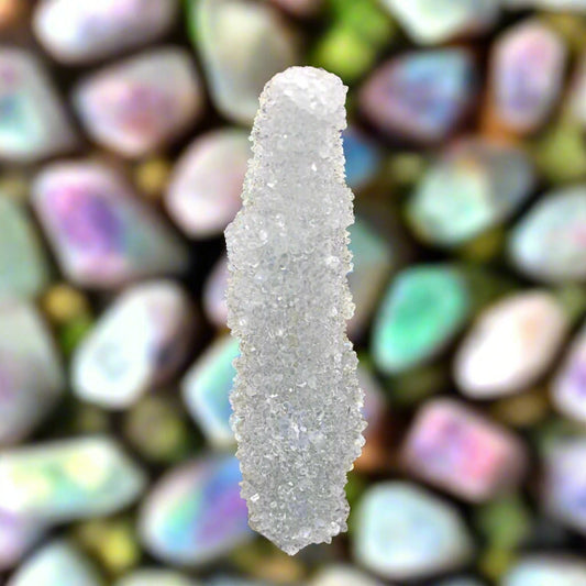 Natural Rainbow Quartz Crystal 34g | 7x2 cm | Healing Stone for Energy & Décor