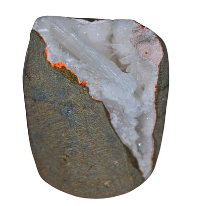 Stunning Scolecite Geode Healing Cluster – 6.3x5cm High Vibration Spiritual 185g