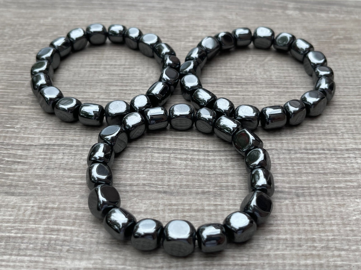 Wholesale Grade A++ Gemstone Nugget Bracelet, Choose from 18 Gemstone Types