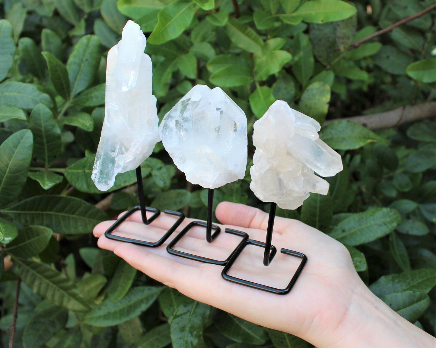 Clear Quartz Cluster Natural Crystal Décor Premium Raw Quartz from india