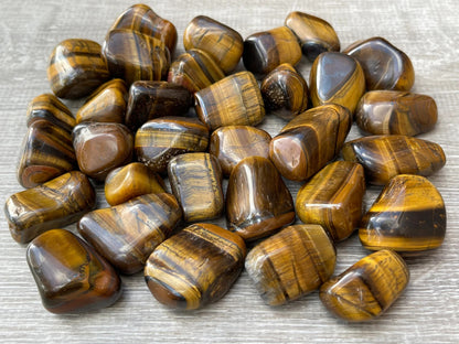 1/2 Lb Lot Tumbled Stones, 0.75-1.25" Crystal Healing Stones, Choose Stone Type