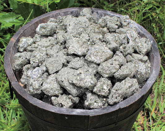 1/2 lb Wholesale Bulk Lot Rough Natural Pyrite Chispa Gemstone Crystal Rock 8 oz
