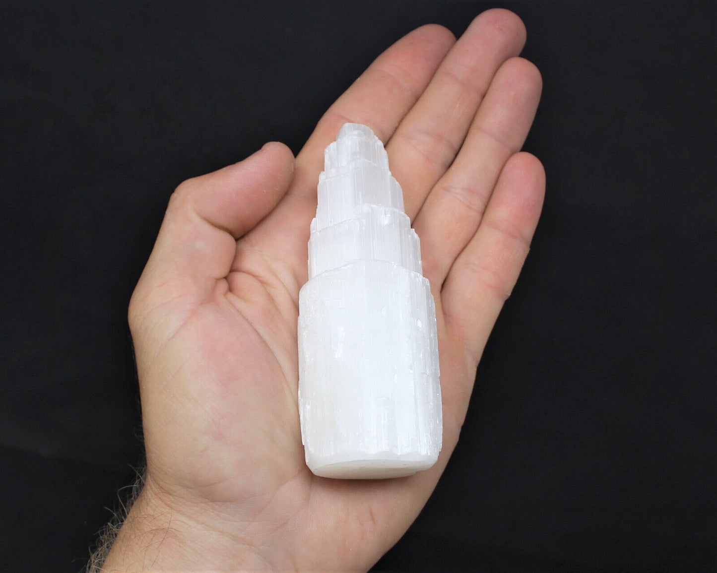Selenite Crystal Towers 2.5, 4, 6 or 8" (Selenite Tower, Selenite Skyscraper)