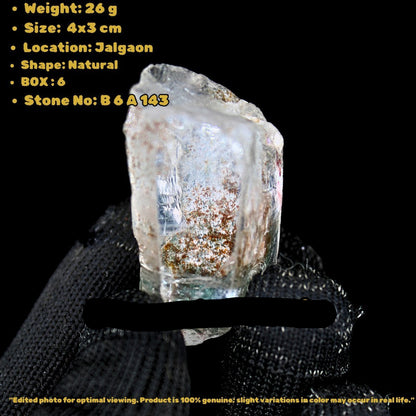 Clear Quartz Healing Cluster 26g  4x3 cm Raw Energy Stone Meditation Crystal