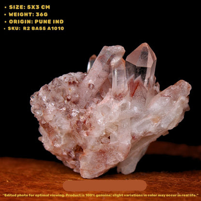Natural Phantom Quartz 36g 5x3cm – Spiritual Growth & Energy Healing Stone