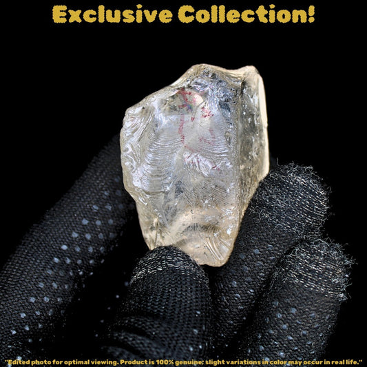 Rare Clear Quartz Cluster 42g 5x4.5cm  Natural Himalayan Crystal Specimen