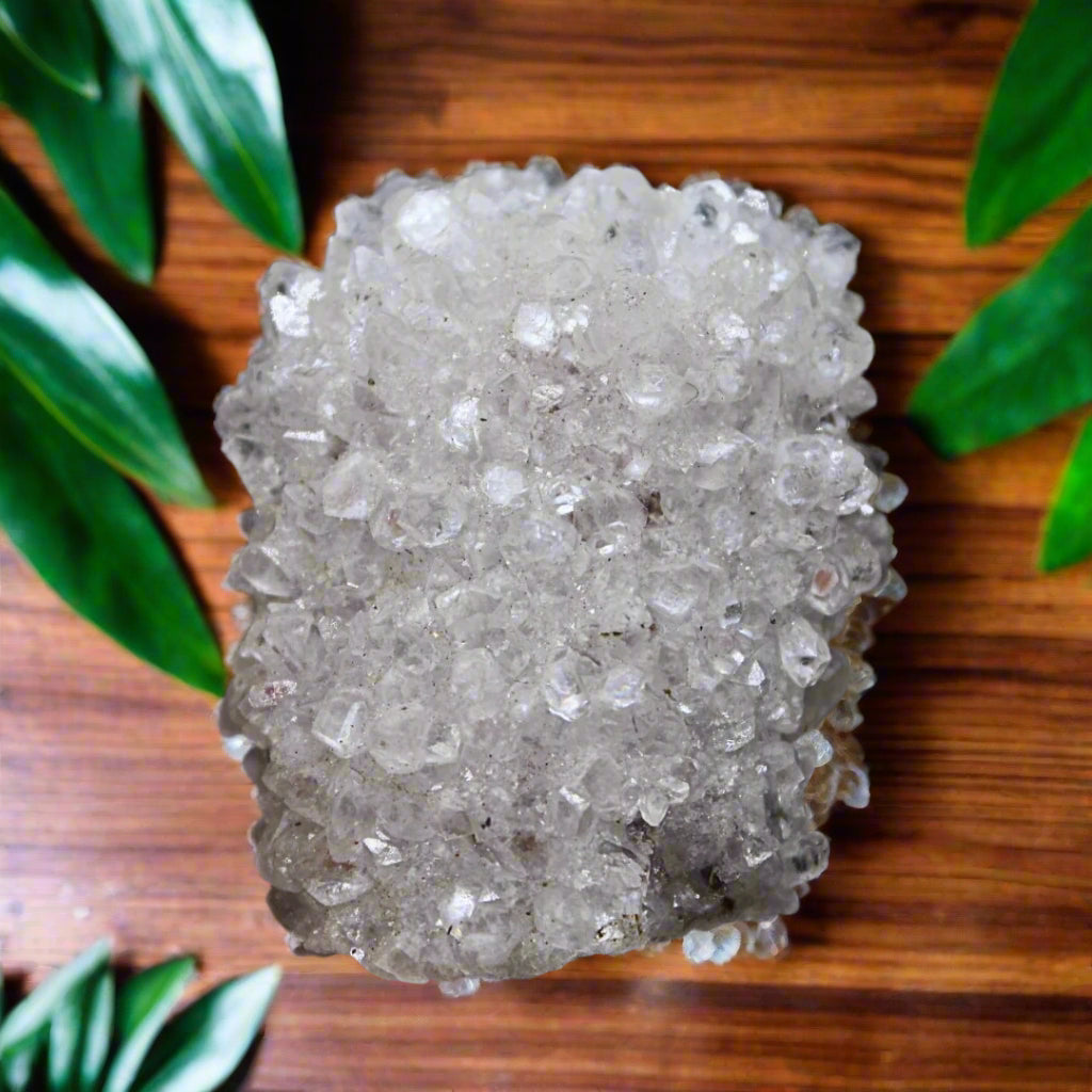 Rare Rainbow Quartz Crystal Cluster 54g – Natural Sparkling Gem 4x3 cm