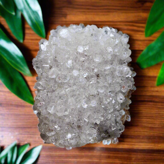 Rare Rainbow Quartz Crystal Cluster 54g – Natural Sparkling Gem 4x3 cm