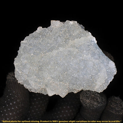 Apophyllite with Chalcedony Crystal Cluster  130g  From India