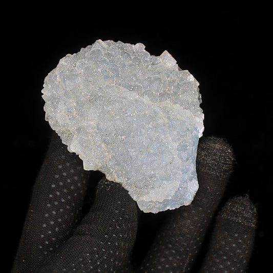 Apophyllite with Chalcedony Crystal Cluster  130g  From India