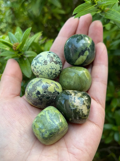 1/2 Lb Lot Tumbled Stones, 0.75-1.25" Crystal Healing Stones, Choose Stone Type
