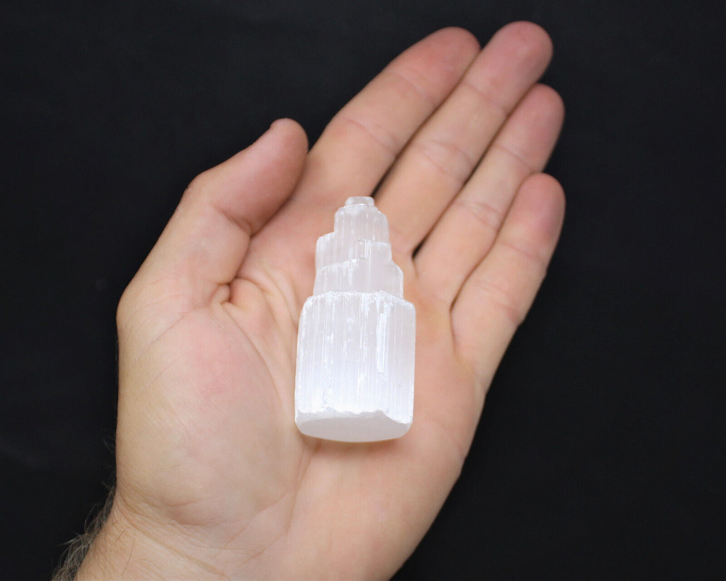 Selenite Crystal Towers 2.5, 4, 6 or 8" (Selenite Tower, Selenite Skyscraper)