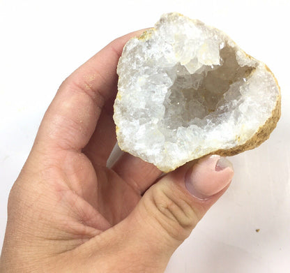 20 Break Crack Open Your Own Whole Quartz Geodes W/Gift Bag - 2" Crystal Rocks