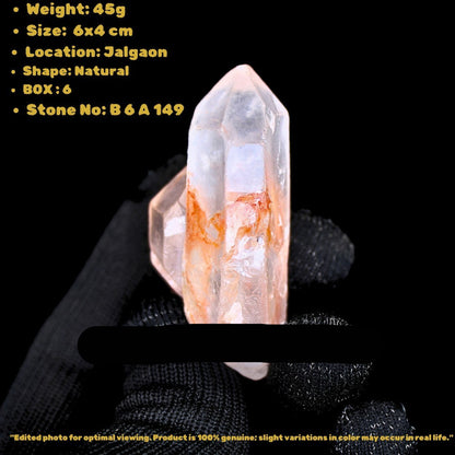 Phantom Quartz Healing Cluster 45g  Meditation Energy Stone 6x4 cm
